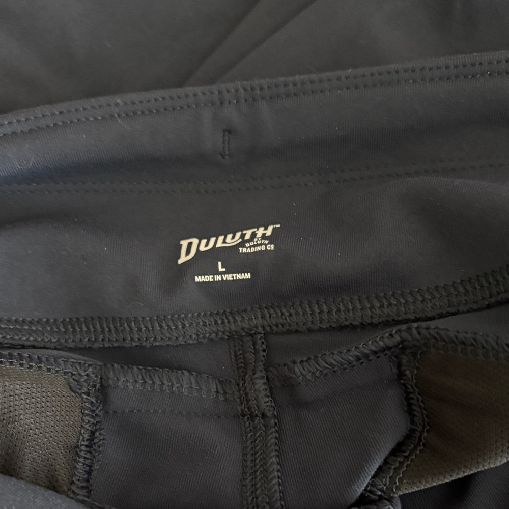 Duluth Trading Co Navy blue Track Pants